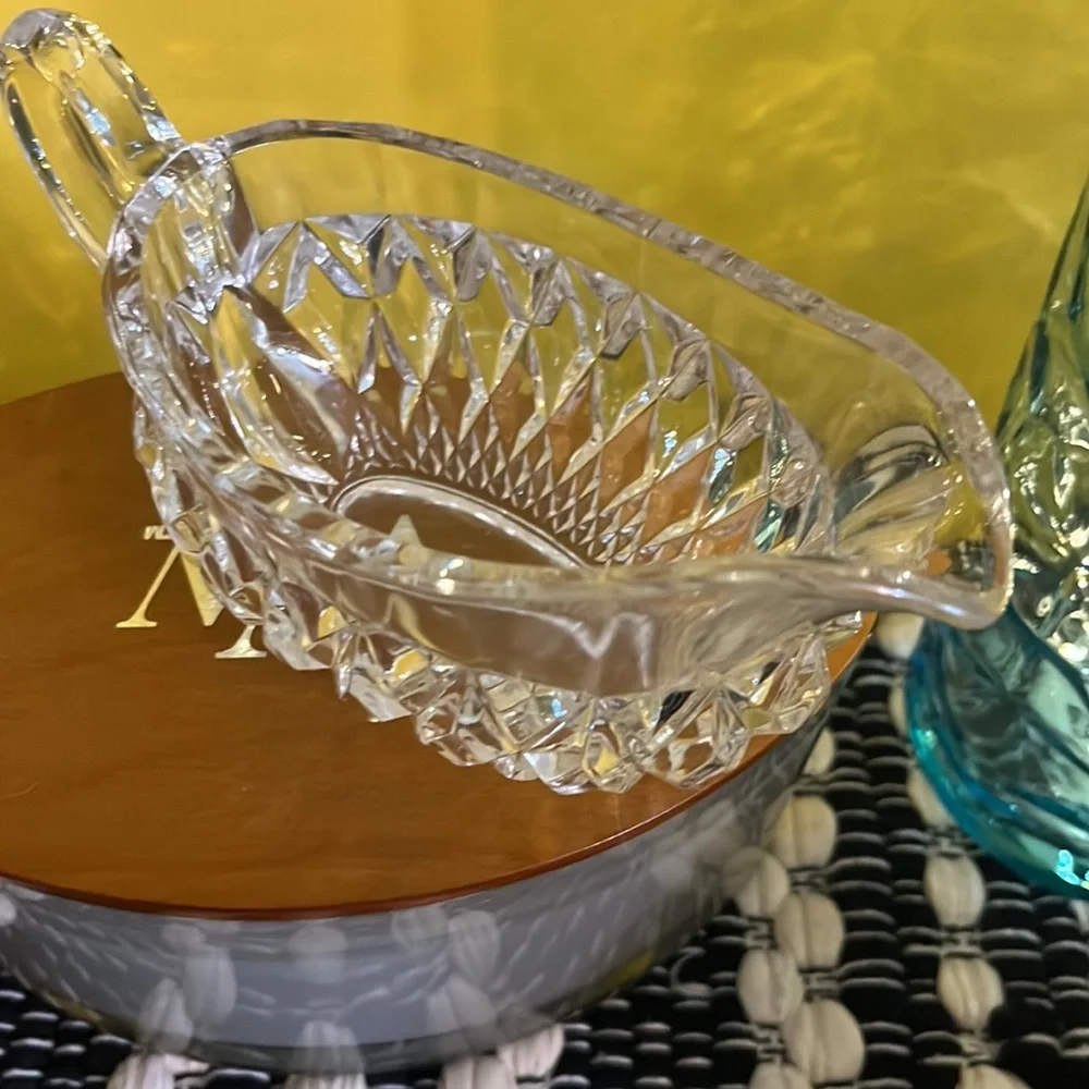 Crystal Gravy Boat